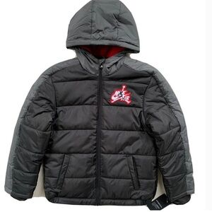 Nike Air Jordan Boys Hooded Puffer Jacket
